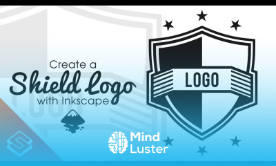 Inkscape Tutorial Vector Shield Logo