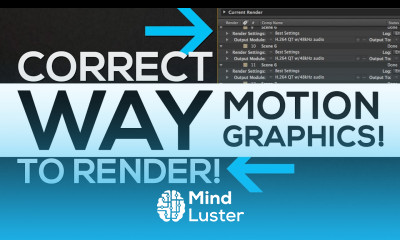 After Effects Tutorial Render Settings Properly Explained │ Motion Graphics Rendering