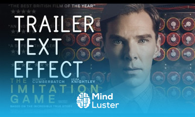 Puzzle INTRO Reveal │ After Effects TUTORIAL IMITATION Game Trailer TEXT EFFECT