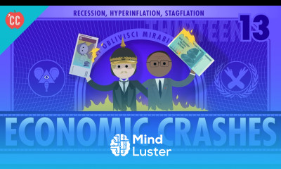 Recession Hyperinflation and Stagflation Crash Course Econ 13