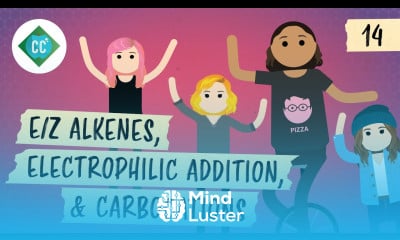 E Z Alkenes Electrophilic Addition Carbocations Crash Course Organic Chemistry 14