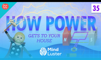 How Power Gets to Your Home Crash Course Physics 35