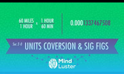 Unit Conversion Significant Figures Crash Course Chemistry 2