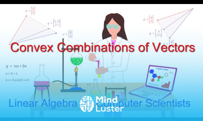 Linear Algebra for Computer Scientists 8 Convex Combinations of Vectors