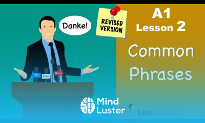 A1 Lesson 2 | Common Phrases | German for beginners | Learn German
