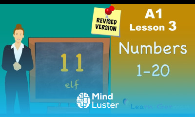 A1 Lesson 3 | Numbers 0 20 | Zahlen | German for beginners | Learn German