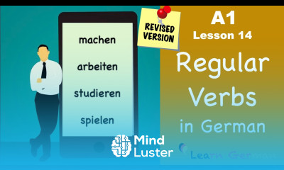 REVISED A1 Lesson 14 | Regelmäßige Verben | Regular Verbs in German | Learn German