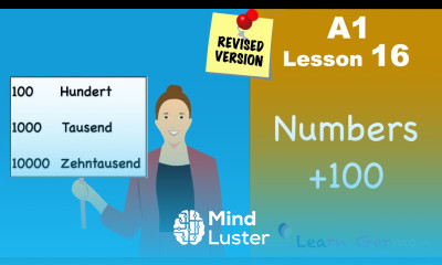 Learn REVISED A1 Lesson 16 | Numbers above 100 in German | Zahlen Teil ...