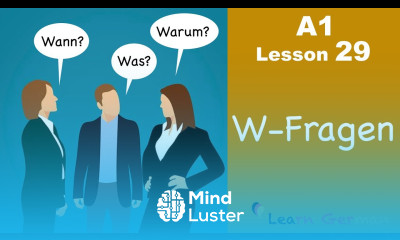 Learn German | W Questions | W Fragen | German for beginners | A1 Lesson 29