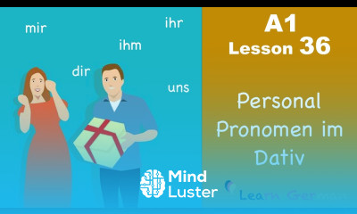 Learn German | Dative case | Personal pronouns | German for beginners | A1 Lesson 36