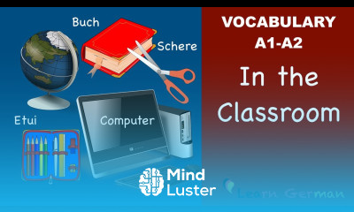 Learn German | German Vocabulary | Im Klassenzimmer | Classroom objects | A1