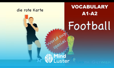 Learn German | German Vocabulary | WORLD CUP SPECIAL | Fußball | Football | A1 | A2