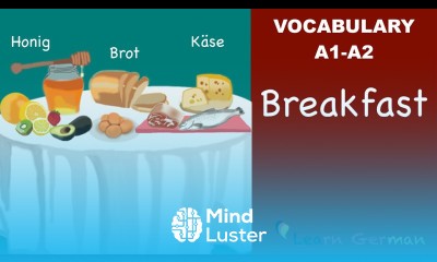 Learn German | German Vocabulary | das Frühstück | Breakfast | A1 | A2