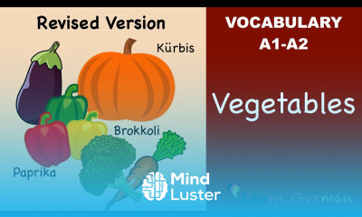 Learn German | German Vocabulary | Gemüse | Vegetables in German | A1 | A2