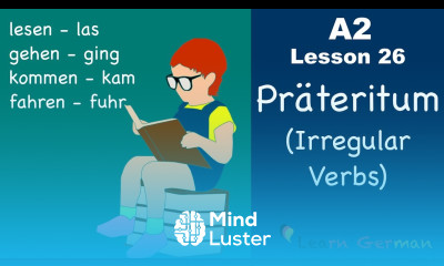 A2 Lesson 26 | Präteritum Unregelmäßige Verben | Irregular Verbs | German for beginners