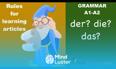 Learn German | German Grammar | Rules for articles | Hints on how to guess the german articles | A1