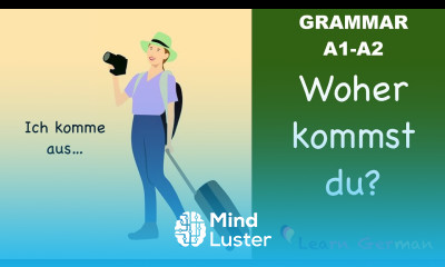 Learn German | German Grammar | Where are you from | Woher kommst du | A1