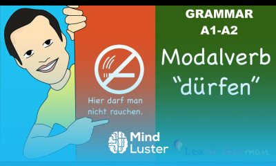 Learn German | German Grammar | dürfen | Modal verbs | Modalverben | A1