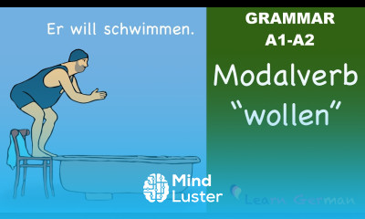 Learn German | German Grammar | wollen | Modal verbs | Modalverben | A1