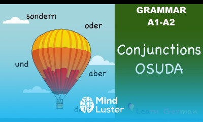 Learn German | German Grammar | Konjunktionen | oder sondern und denn aber | A1 | A2