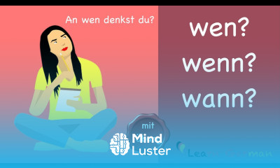 Learn German | Common Mistakes in German | wen wenn oder wann | A1 | A2