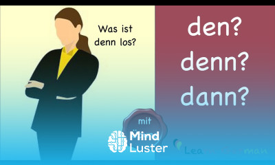 Learn German | Common Mistakes in German | den denn oder dann | A1 | A2