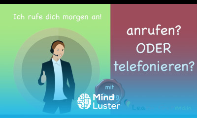 Common Mistakes in German | telefonieren ODER anrufen | Learn German | A1 | A2