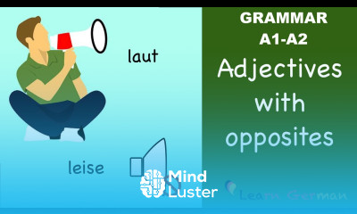 Learn German | German for daily use | 25 Adjectives and their opposites | A1 | A2