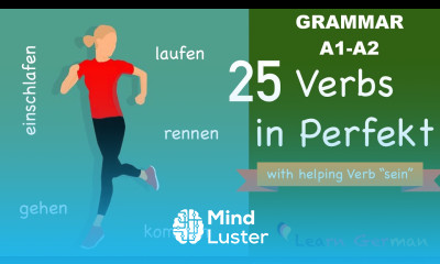 Learn German | German for daily use | 25 Verbs and their Perfect | A1 | A2