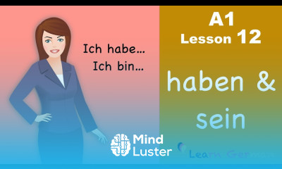 Learn German for beginners A1 Verb Conjugation Part 1 Lesson 12