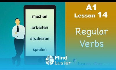 Learn German for beginners A1 Verb Conjugation Part 2 Lesson 14
