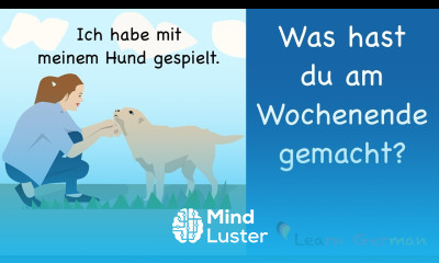 Learn German | German Speaking | Was hast du am Wochenende gemacht | Sprechen A1 | A2