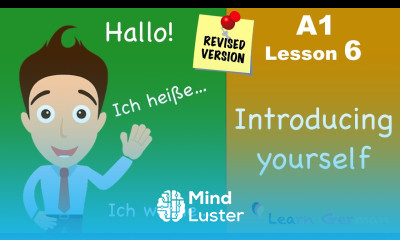 REVISED A1 Lesson 6 | sich vorstellen | introducing yourself in German | Learn German