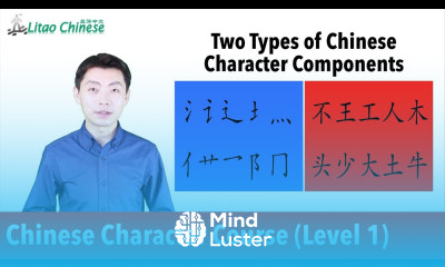 2 Types of Chinese Character Components | Learn Chinese Character Course Level 1 Lesson 04