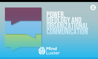 Power Ideology and Organizational Communication