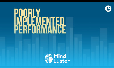 Poorly Implemented Performance Management