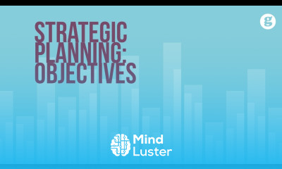 Strategic Planning Objectives