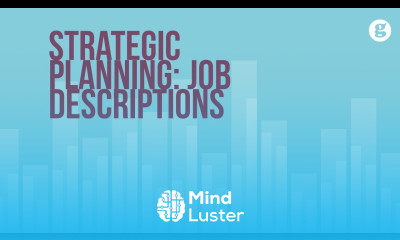 Strategic Planning Job Descriptions