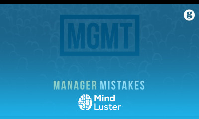 Manager Mistakes