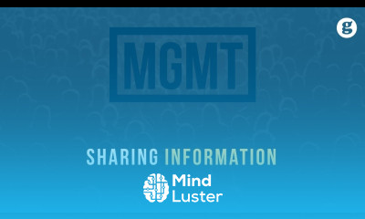 Learn Sharing Information - Mind Luster