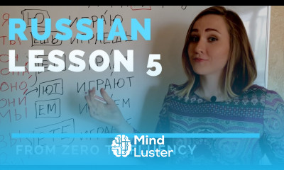Russian language lesson 5 – Russian verbs conjugation