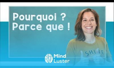 lingoni FRENCH 10 Pourquoi Parce que Pour A1 2020 Version