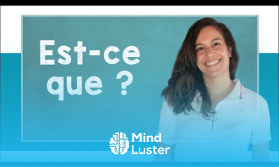 lingoni FRENCH 11 Est ce que A1