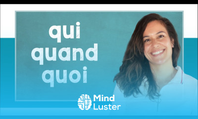 lingoni FRENCH 34 Interrogative Pronouns Qui Quel Quand Quoi A1