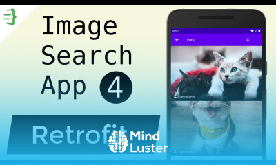 API Interface MVVM Image Search App with Architecture Components Retrofit 4