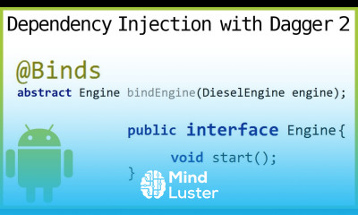 Dagger 2 Tutorial Part 6 PROVIDING INTERFACES WITH BINDS Android Studio Tutorial