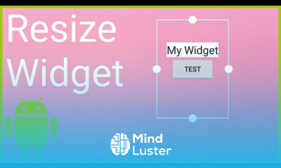Learn App Widget Part 3 CHANGING THE LAYOUT ON RESIZE Android Studio ...