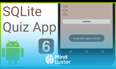 Multiple Choice Quiz App with SQLite Integration Part 6 STARTACTIVITYFORRESULT SHARED PREFERENCES