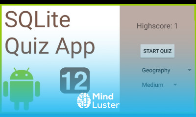 Multiple Choice Quiz App with SQLite Integration Part 12 QUERY SINGLETON Android Tutorial