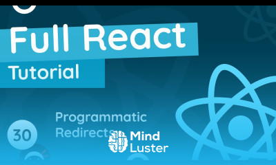 Full React Tutorial 30 Programmatic Redirects